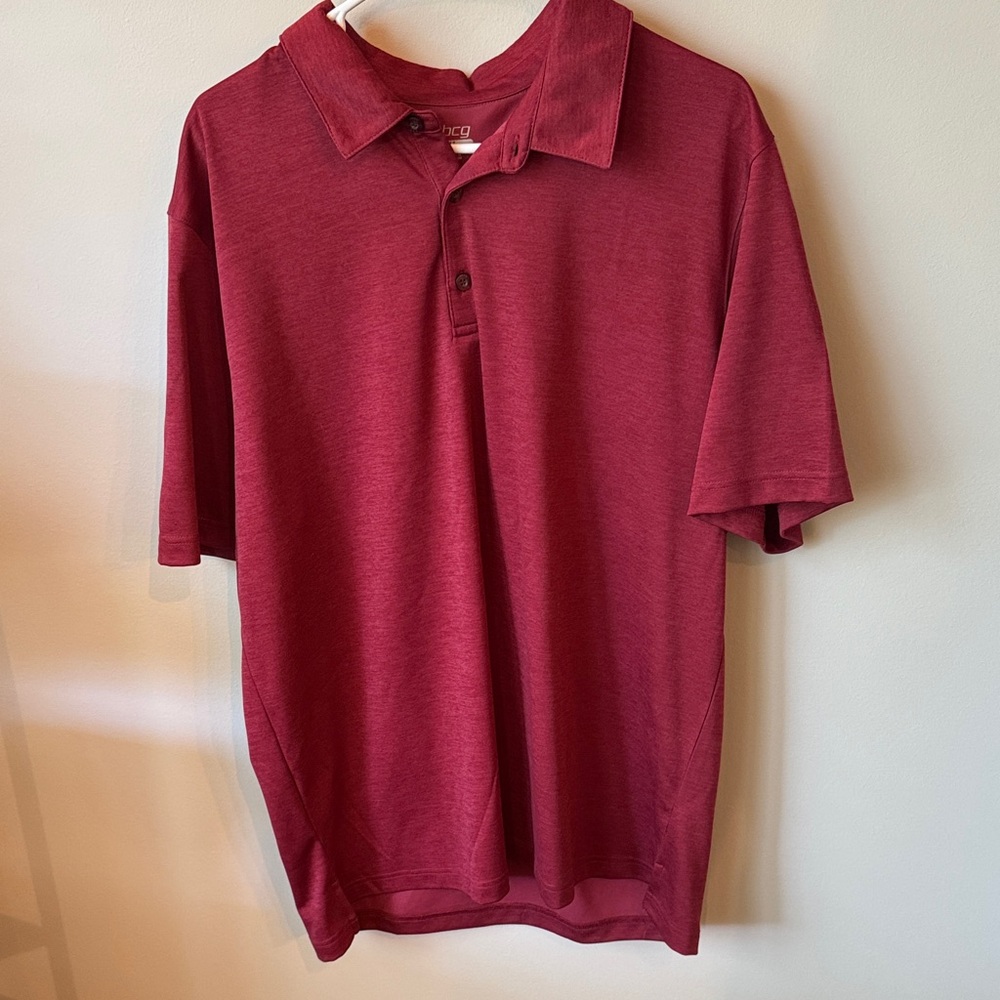 Men's Red Polo Shirt